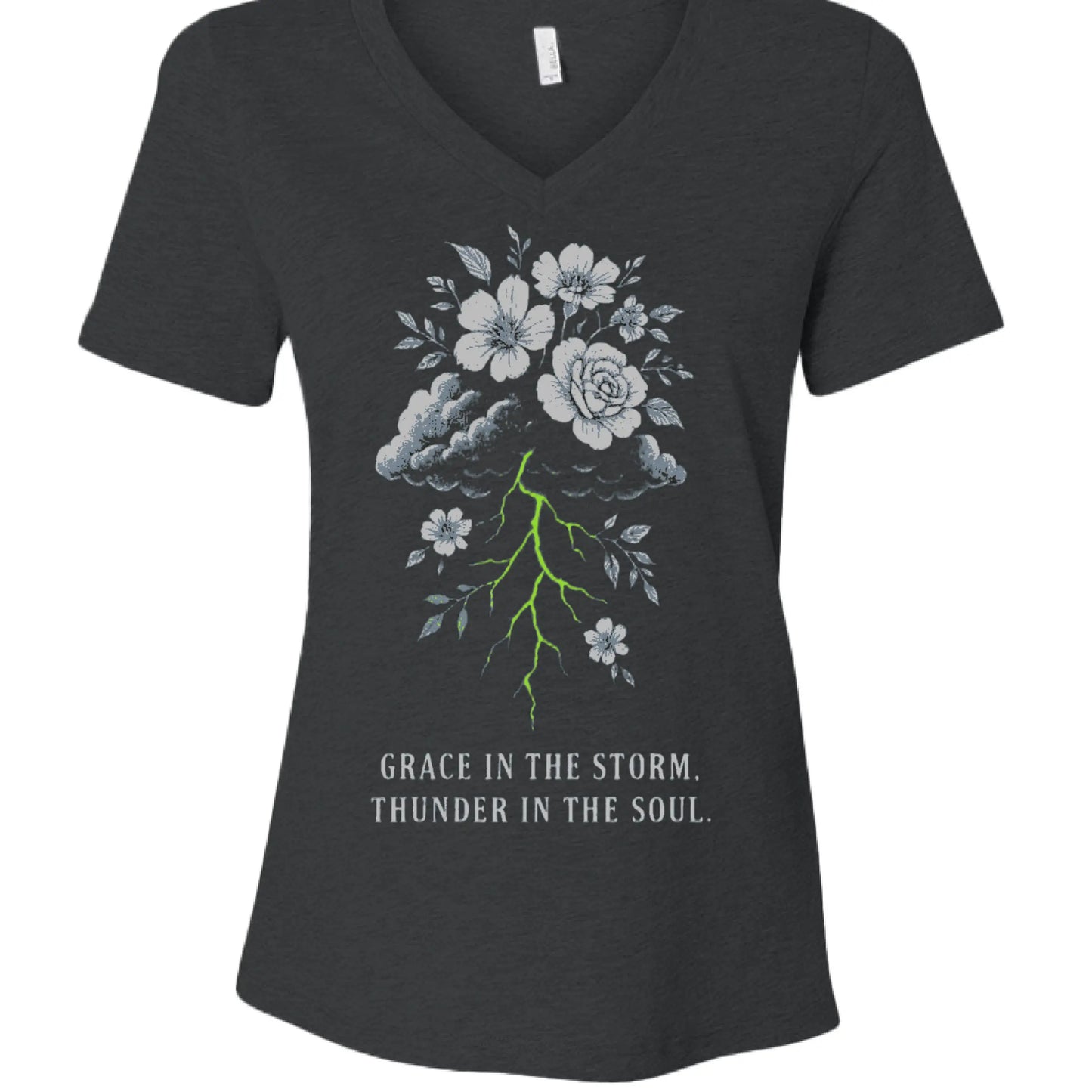 Dark Grey Heather - FRONT