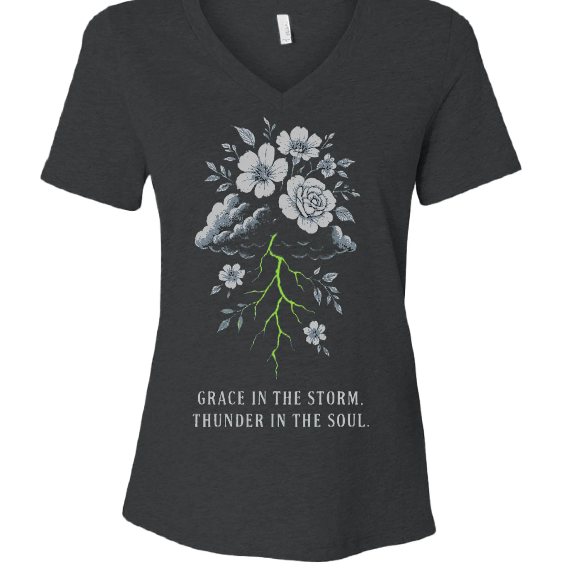 Dark Grey Heather - FRONT